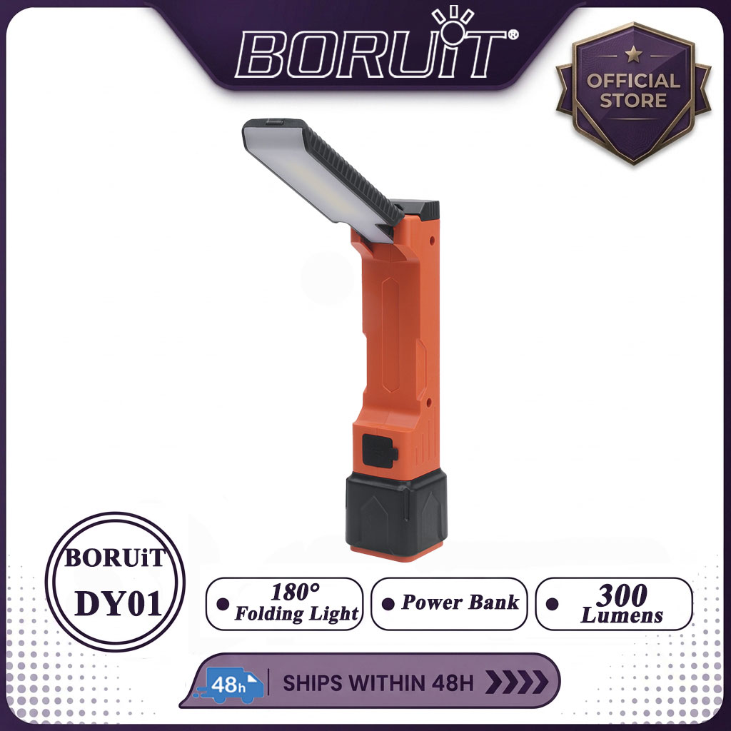 Cycling To Work - BORUiT 300LM LED Latarka Robocza z